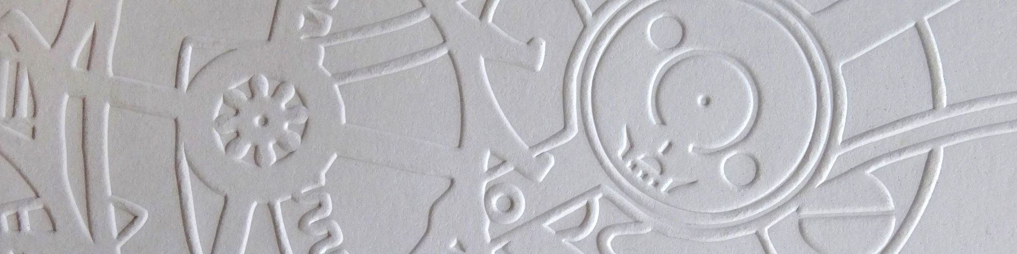 Hochpräge - Relief...